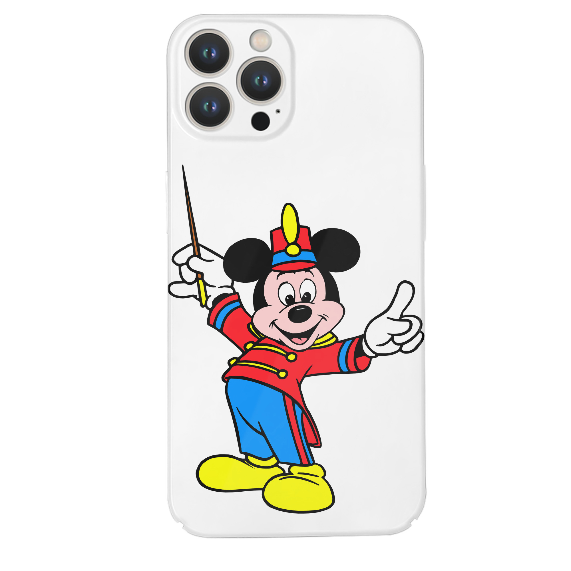 （画像用） ミッキーマウス Mickey Mouse 【iPhone 14シリーズ対応】ハードケース